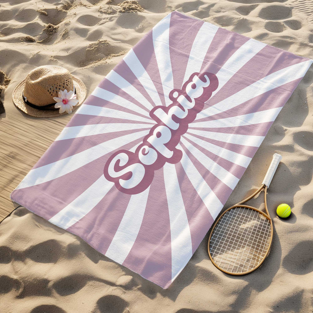 Retro - Beach Towel - GOTShirts