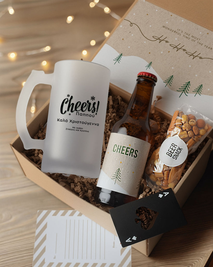 Cheers Grandpa - Medium Beer Gift Box - GOTShirts