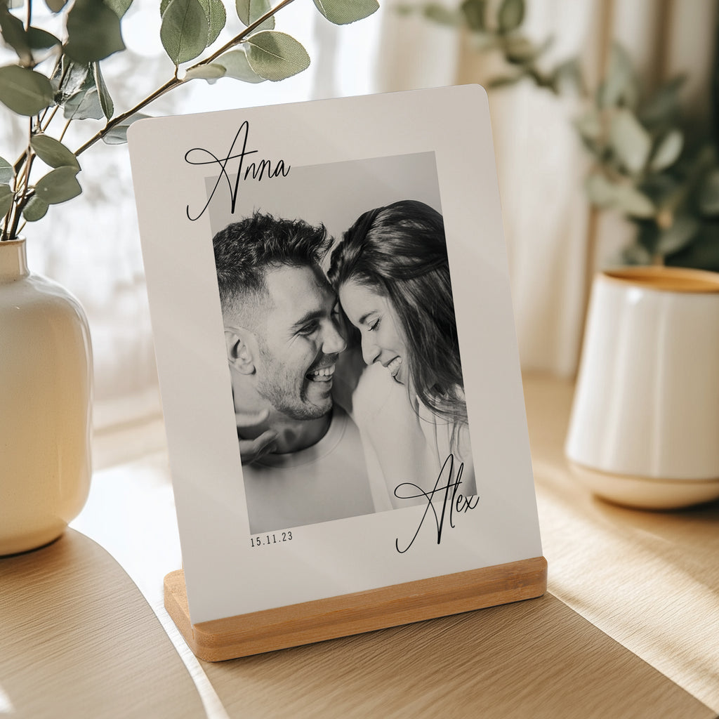 Black & White - Bamboo Stand Frame - GOTShirts