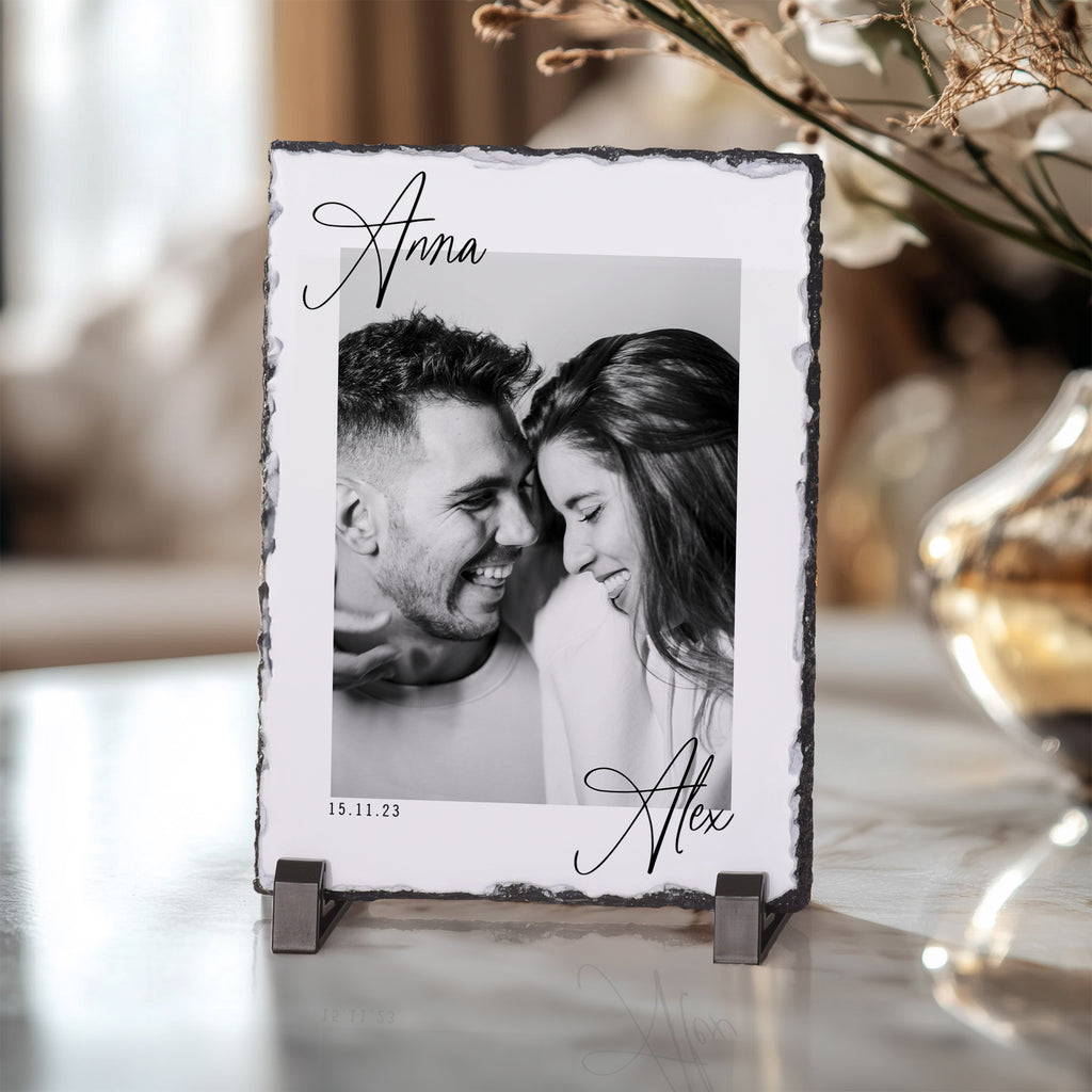 Black & White - Rock Photo Slate - GOTShirts