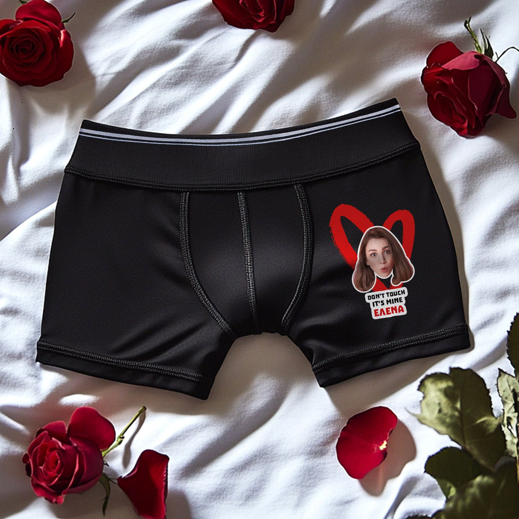 Don't Touch It's Mine - Men's Boxer Shorts - GOTShirts