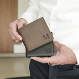 Men's Leather Wallet (Engraved) - GOTShirts