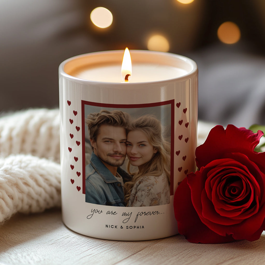 My Forever - Ceramic Candle Holder With Scented Candle - GOTShirts