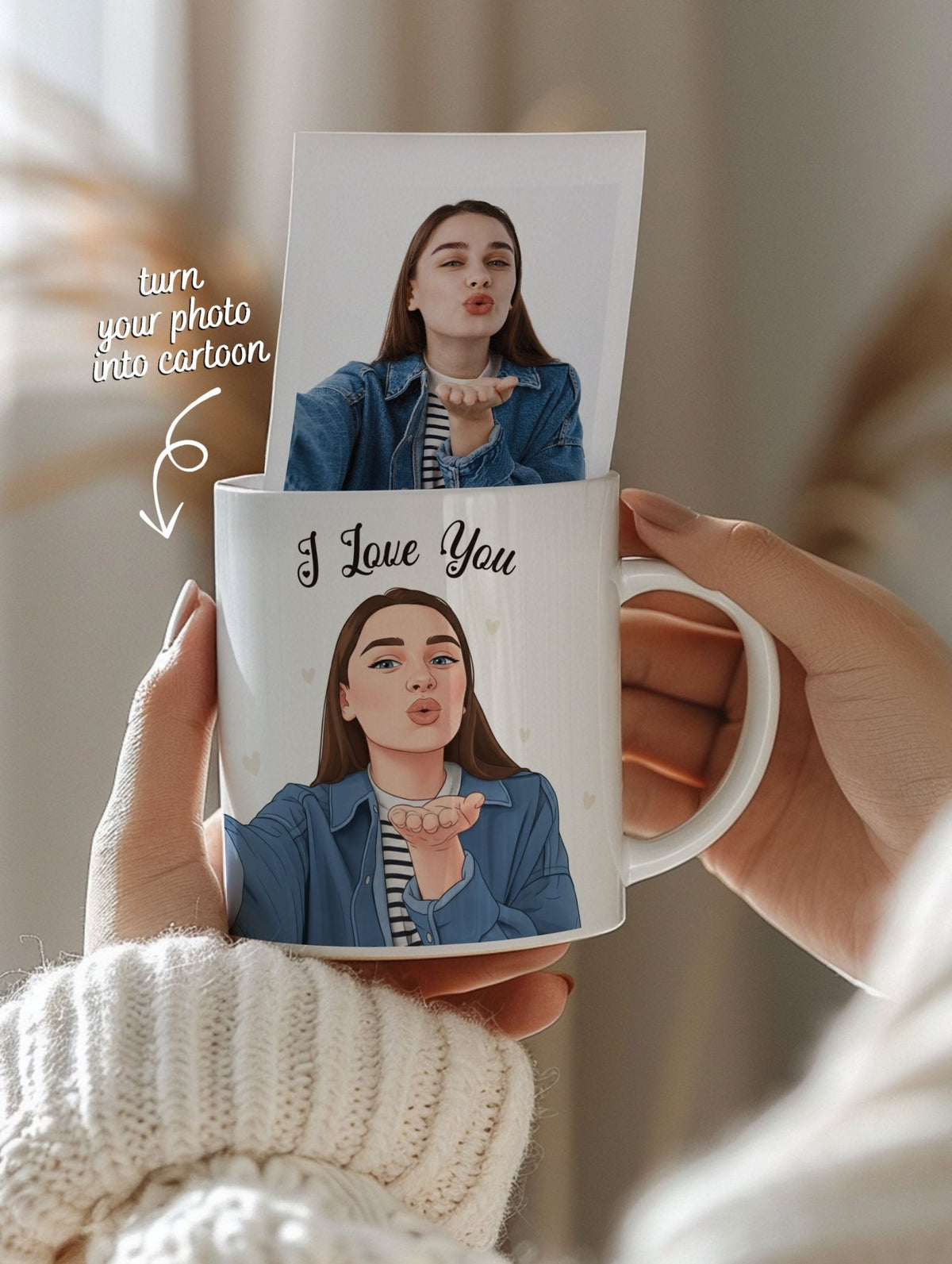 I Love You - Cartoon Me 11oz Mug - GOTShirts