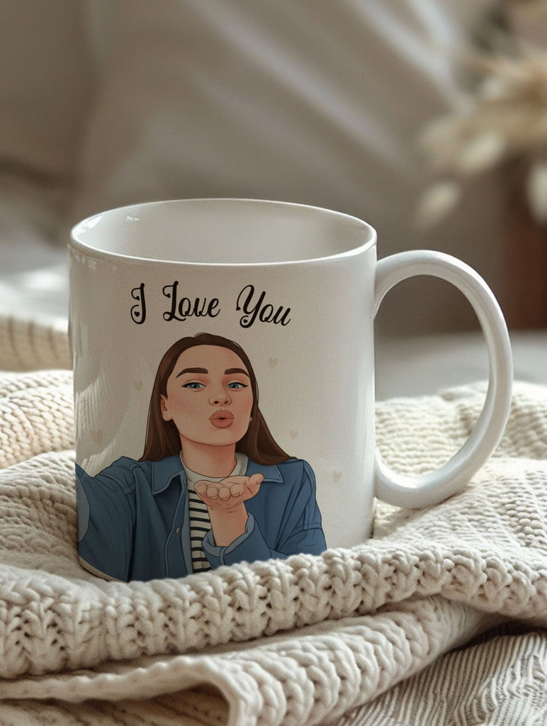 I Love You - Cartoon Me 11oz Mug - GOTShirts