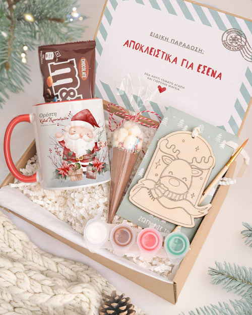 Santa Claus - Mug & Paintings Gift Box - GOTShirts