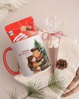 Christmas Godfather - Mug & Paintings Gift Box - GOTShirts