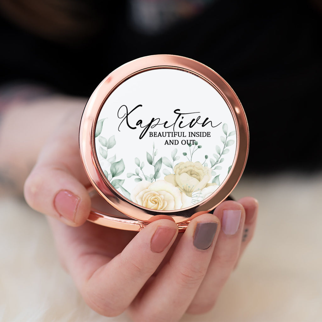 Beautiful Inside And Out - Compact Mirror - GOTShirts