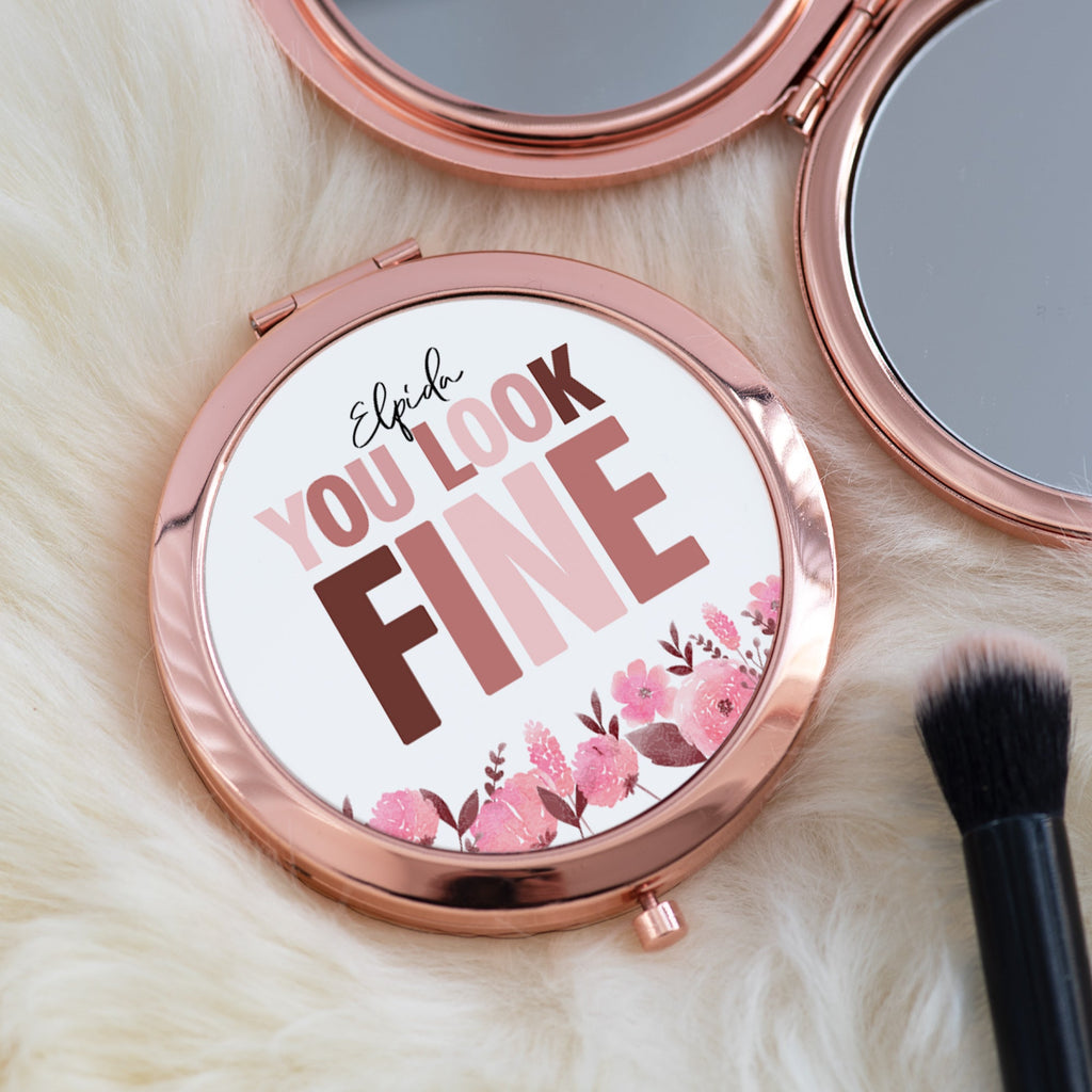 You Look Fine - Compact Mirror - GOTShirts