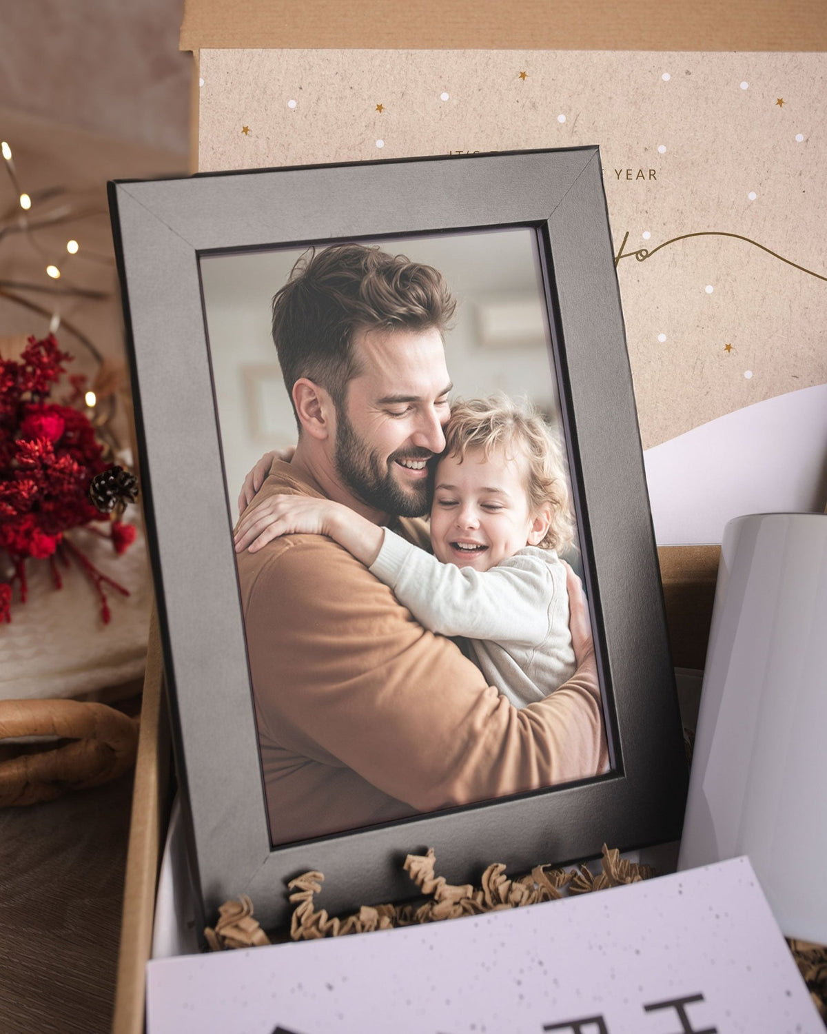 Best Dad In The World - Black Mug Gift Box - GOTShirts