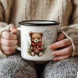 Your Godparents Love You - Christmas S/Steel Enamel Mug - GOTShirts