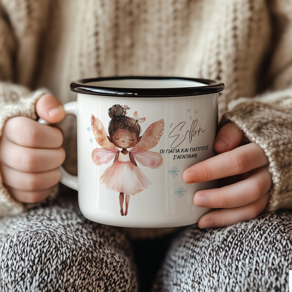 Your Grandparents Love You - Christmas S/Steel Enamel Mug - GOTShirts