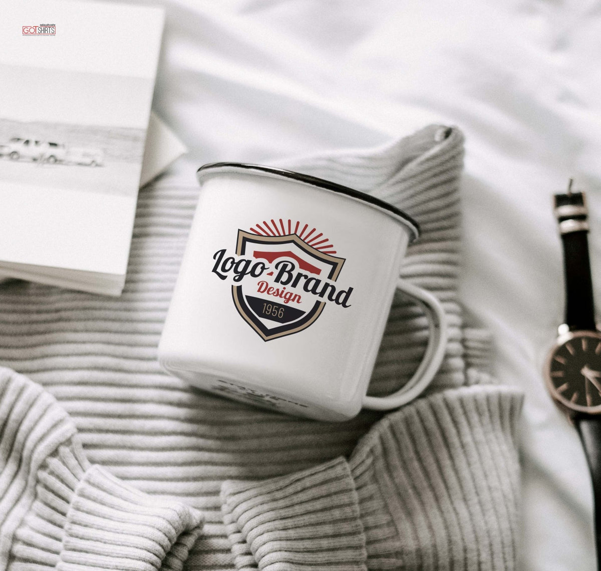 Enamel Stainless Steel Mug - GOTShirts