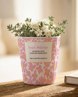 Pink Flowers - Flower Pot - GOTShirts