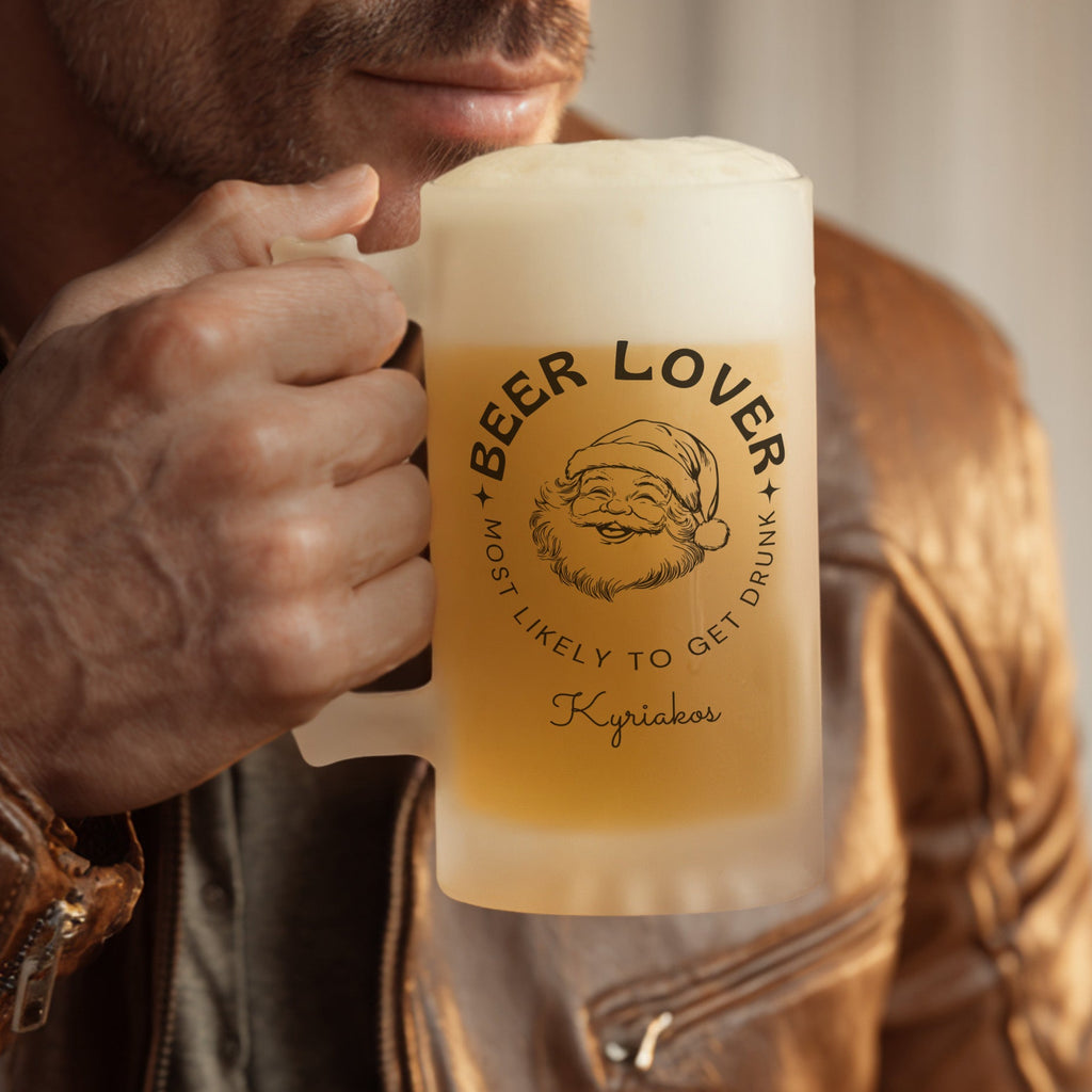 Beer Lover - Frosted Beer Glass - GOTShirts