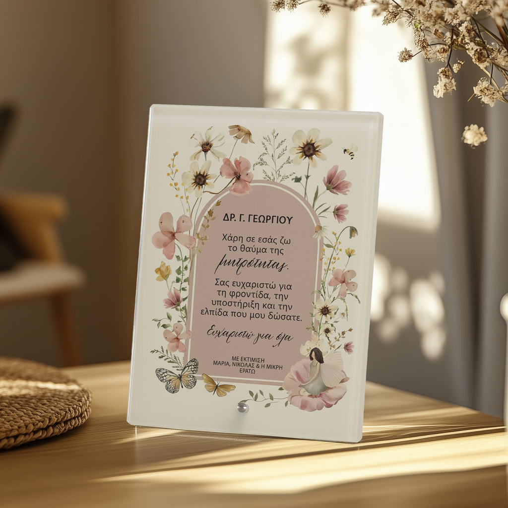 Miracle Baby - Glass Frame - GOTShirts