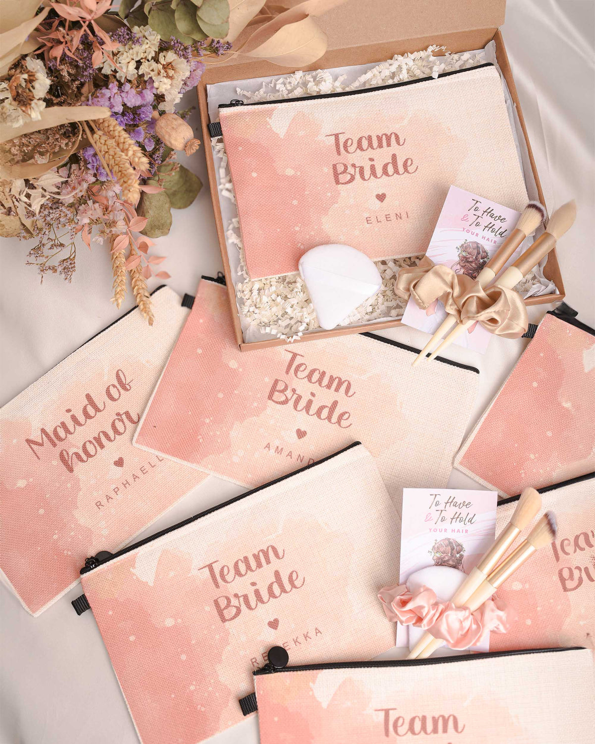 Pink Celebrate - Makeup Bag Gift Box - GOTShirts