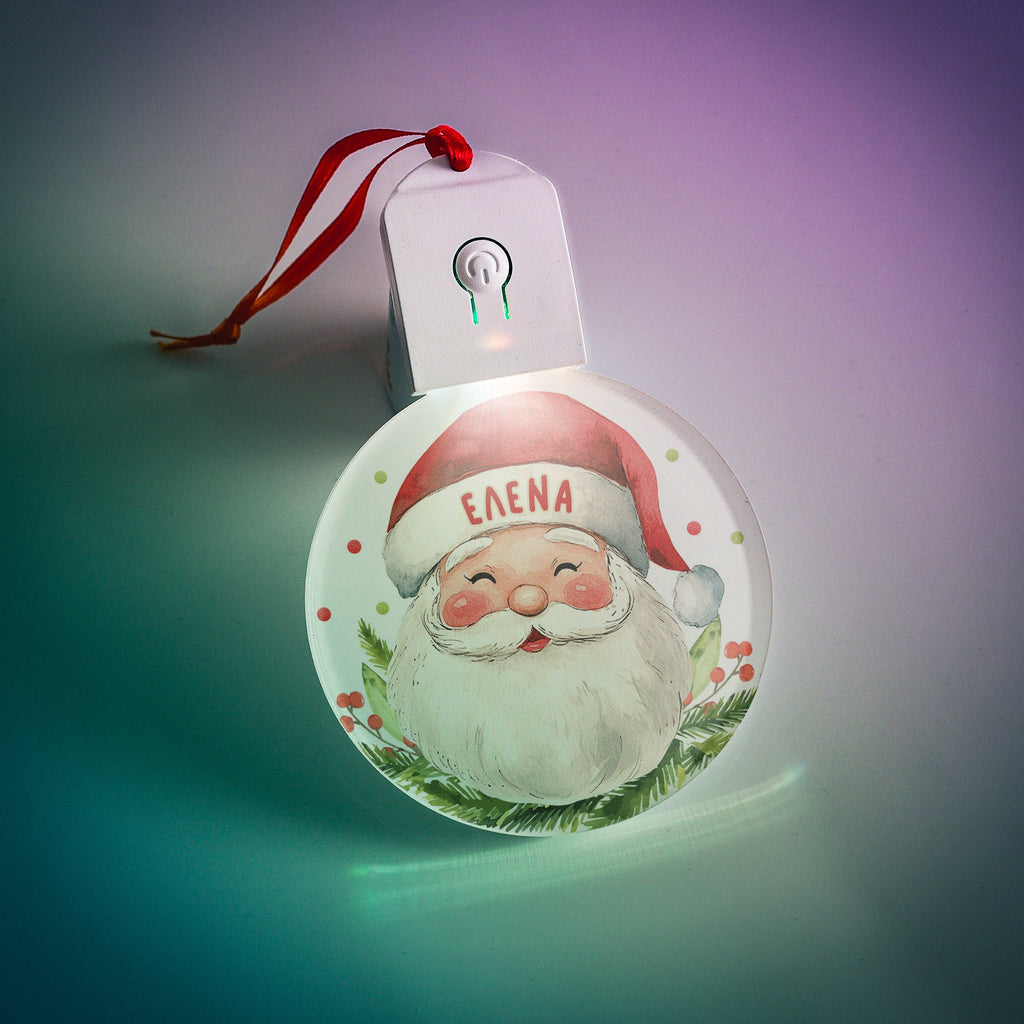 Santa Claus - Led Light Ornament - GOTShirts