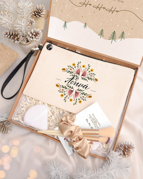 Flowers - Makeup Bag Gift Box - GOTShirts
