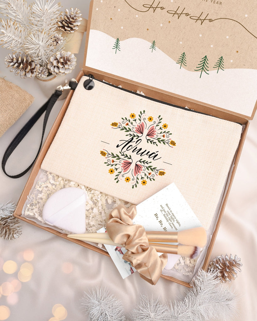 Flowers - Makeup Bag Gift Box - GOTShirts