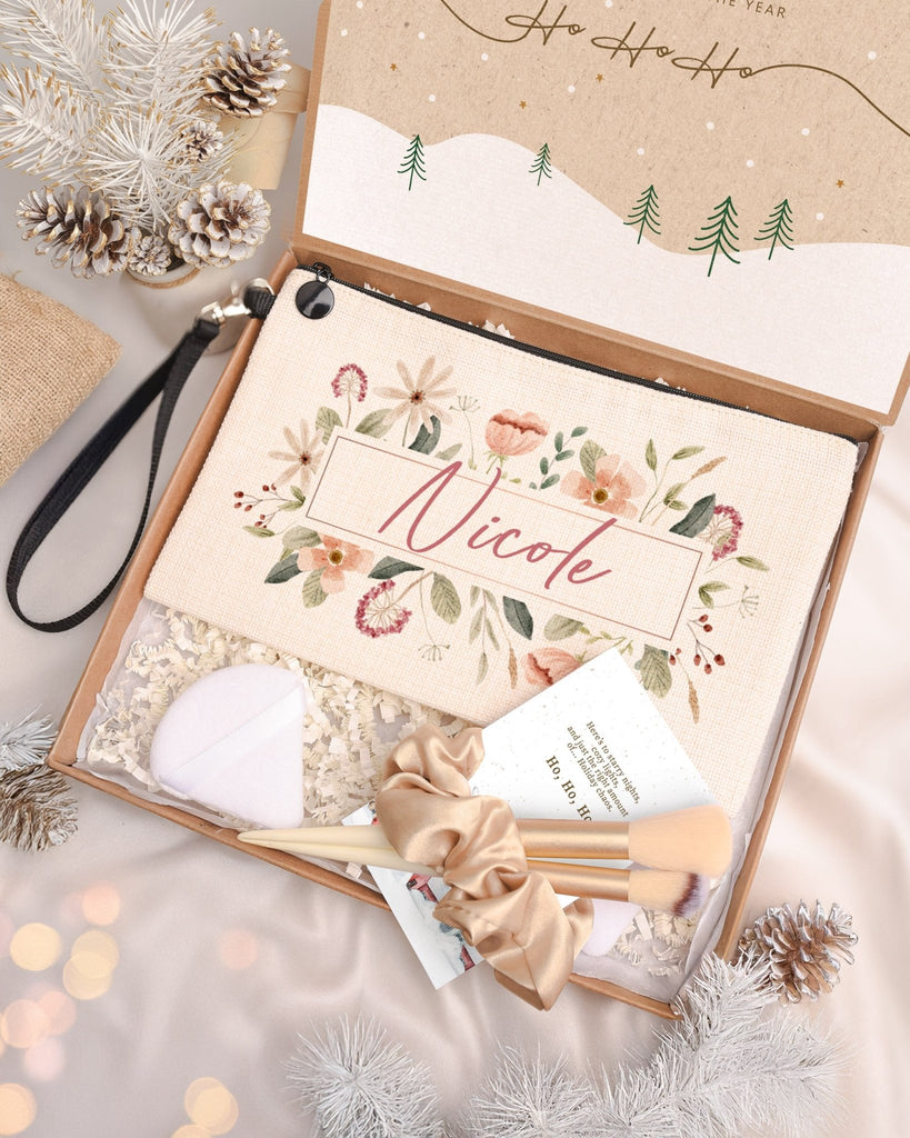 Floral Frame - Makeup Bag Gift Box - GOTShirts