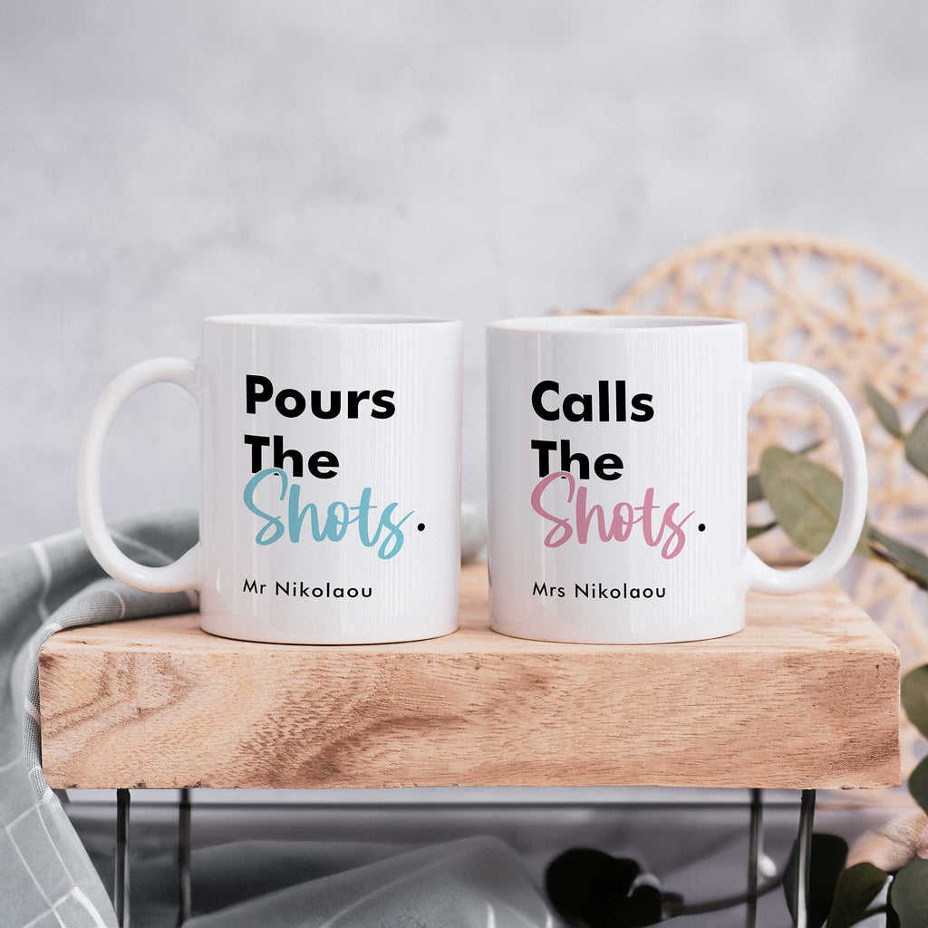 The Shots - Ceramic Mug 330ml Set Of 2 - GOTShirts