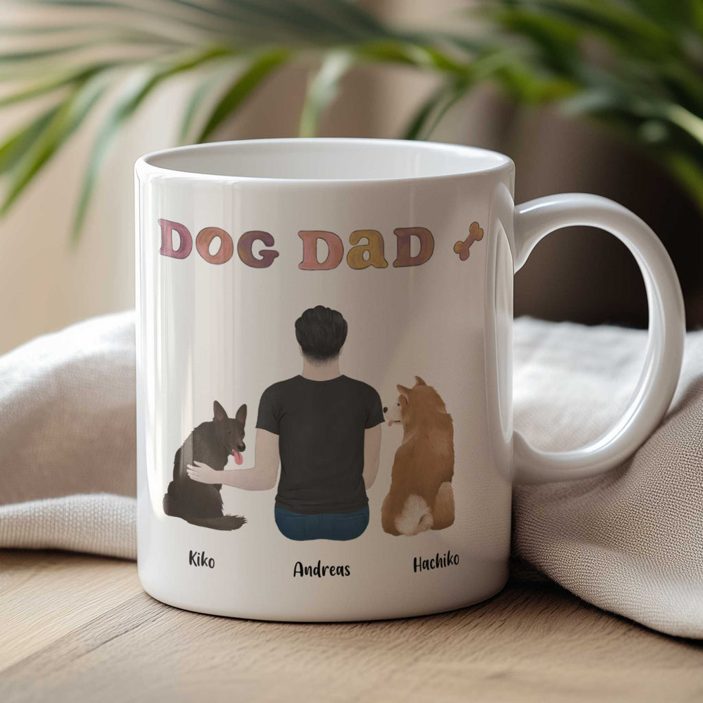 Dog Dad - Ceramic Mug 330ml - GOTShirts