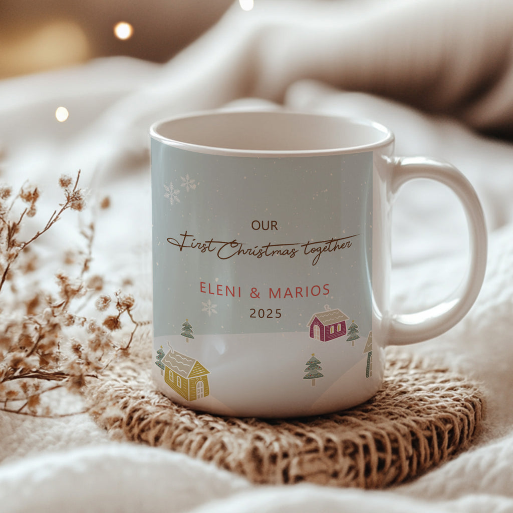 Our First Christmas Together - Ceramic Mug 330ml - GOTShirts