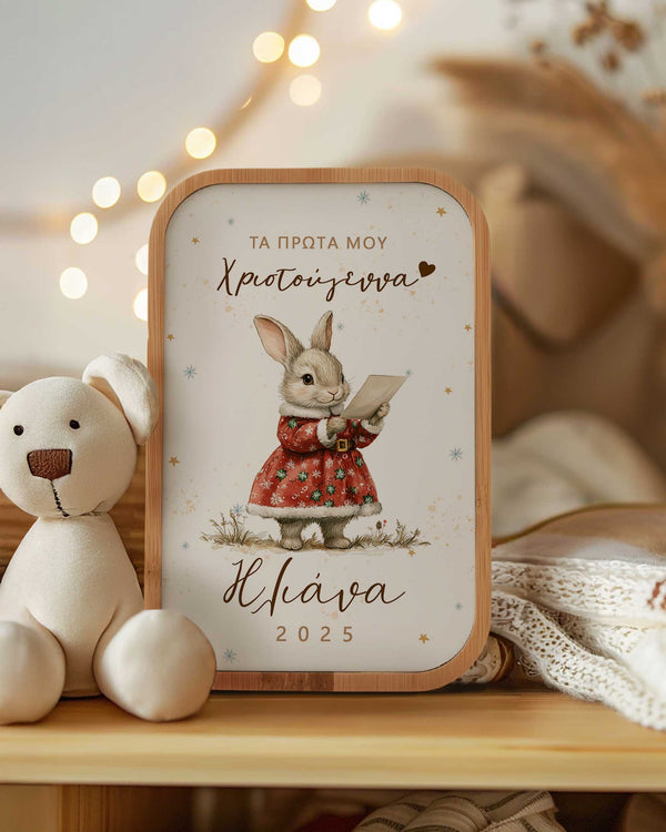 My First Christmas Rabbit - Newborn Gift Box - GOTShirts