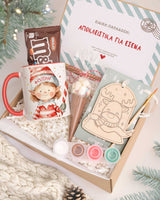 Christmas Elf Girl - Mug & Paintings Gift Box - GOTShirts