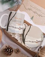 Dear Godmother - Ceramic Mug 11oz & Coaster Gift Box - GOTShirts