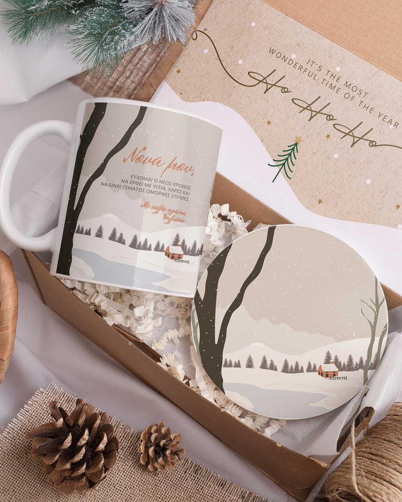 Dear Godmother - Ceramic Mug 11oz & Coaster Gift Box - GOTShirts