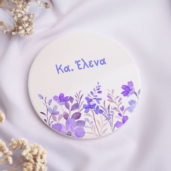 Amazing Teacher Purple - Ceramic Mug 11oz & Coaster Gift Box - GOTShirts