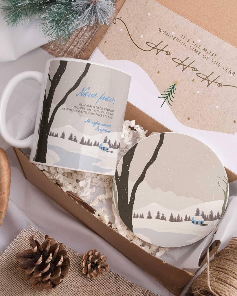 Dear Godfather - Ceramic Mug 11oz & Coaster Gift Box - GOTShirts