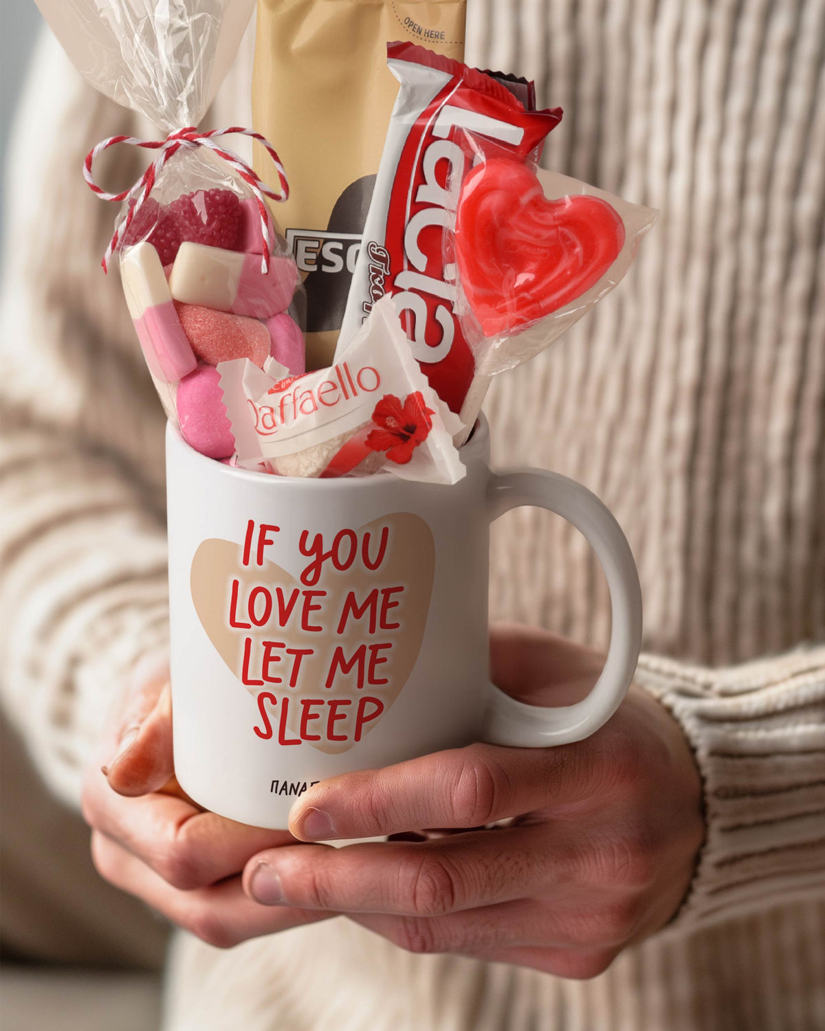 If You Love Me Let Me Sleep - Ceramic Mug Coffee Gift Set - GOTShirts