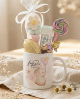 Bunny With Balloons - Ceramic Mug Gift Set - GOTShirts