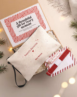 Santa's Favorite - Linen Pencil Case Gift Box - GOTShirts