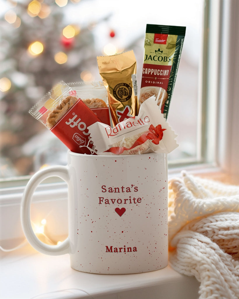 Santa's Favorite - Ceramic Mug Coffee Gift Set - GOTShirts