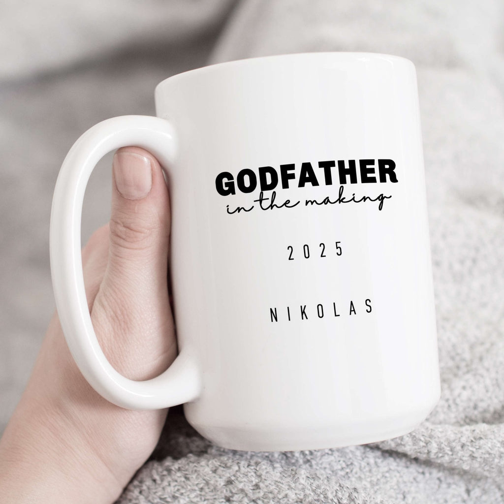 Godfather In The Making - Large Ceramic Coffee Mug - GOTShirts