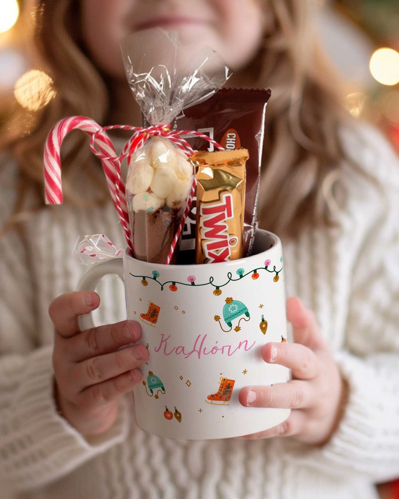 Christmas Elements - Ceramic Mug Hot Chocolate Gift Set - GOTShirts