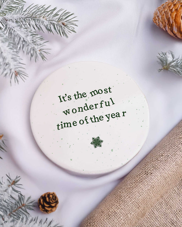 Most Wonderful Time Of The Year - Coffee Mug & Coaster Set - GOTShirts