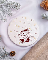 Sponsored By Coffee - Ceramic Mug 11oz & Coaster Gift Box - GOTShirts