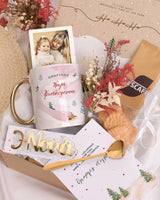 Pink Snowboard - Christmas Gold Gift Box - GOTShirts