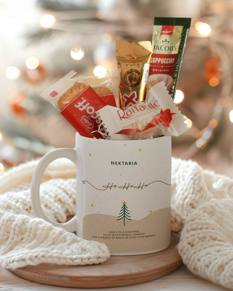 Hohoho - Ceramic Mug Coffee Gift Set - GOTShirts