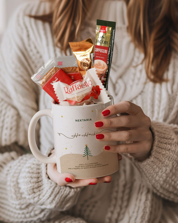 Hohoho - Ceramic Mug Coffee Gift Set - GOTShirts