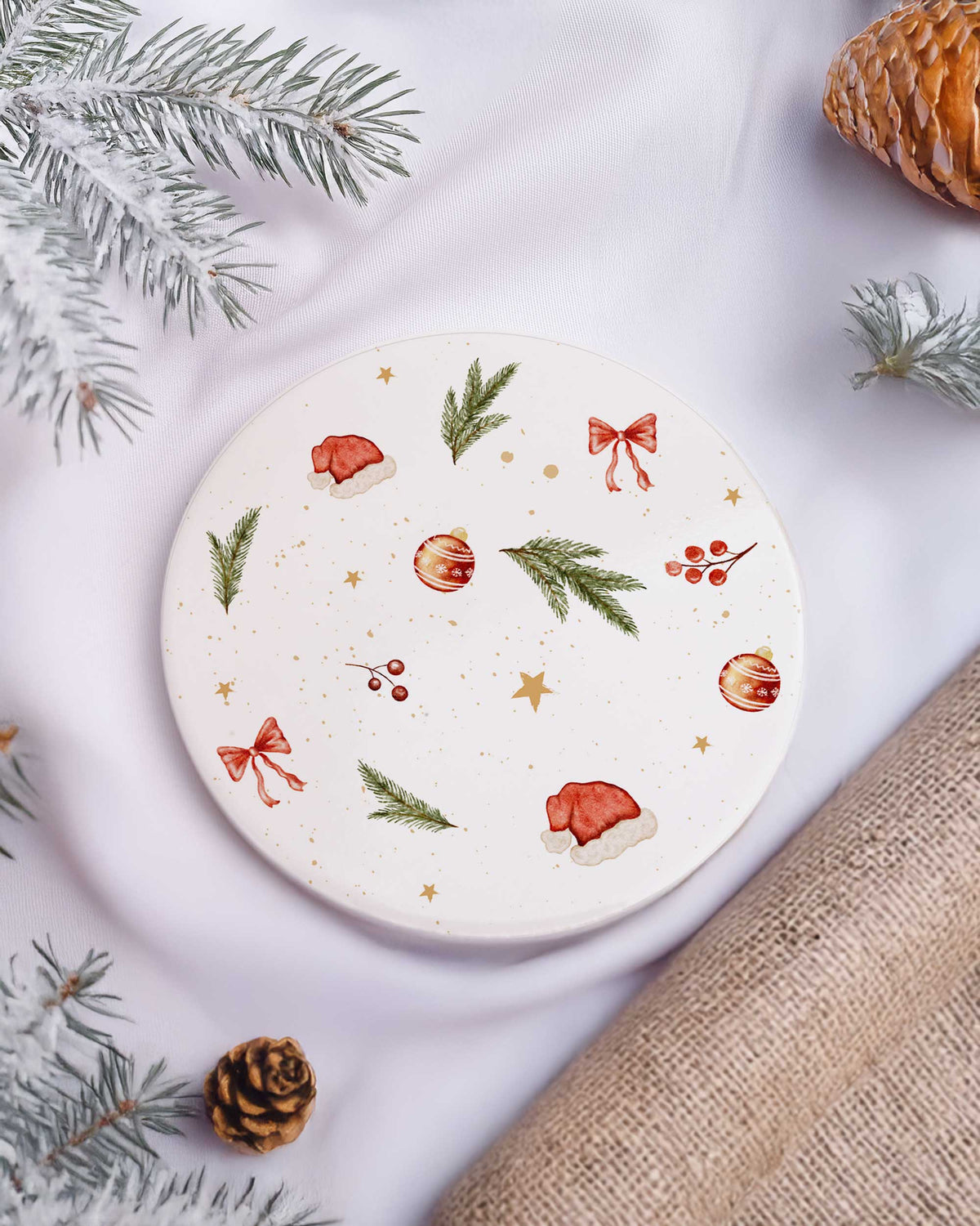 Festive Magic - Ceramic Mug 11oz & Coaster Gift Box - GOTShirts
