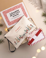 Snow - Linen Pencil Case Gift Box - GOTShirts