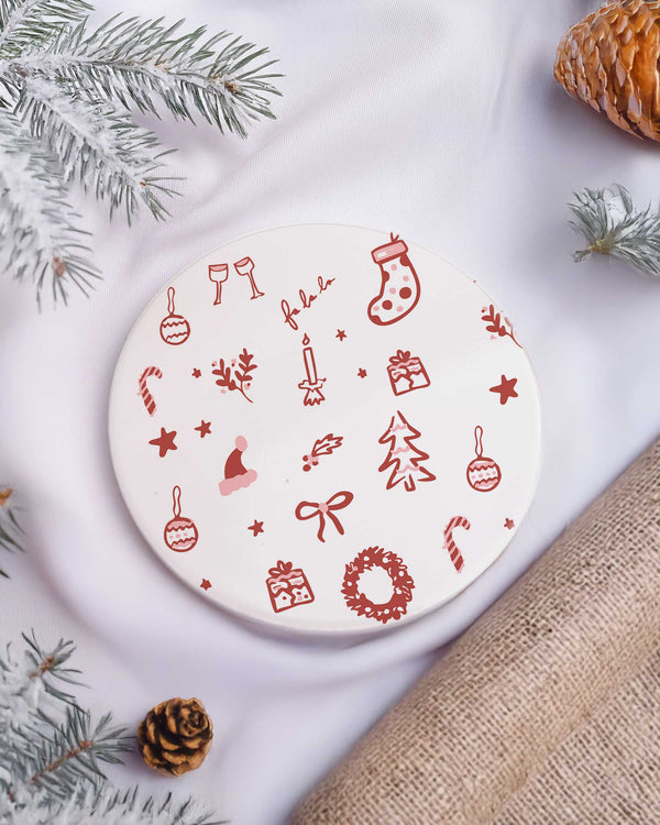 Christmas Pattern - Coffee Mug & Coaster Set - GOTShirts