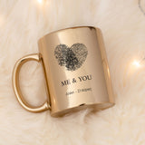 Fingerprints - Mirror Mug - GOTShirts
