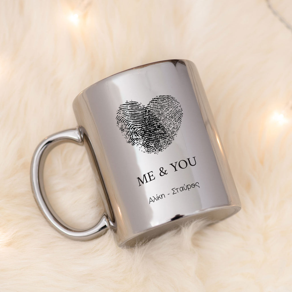 Fingerprints - Mirror Mug - GOTShirts
